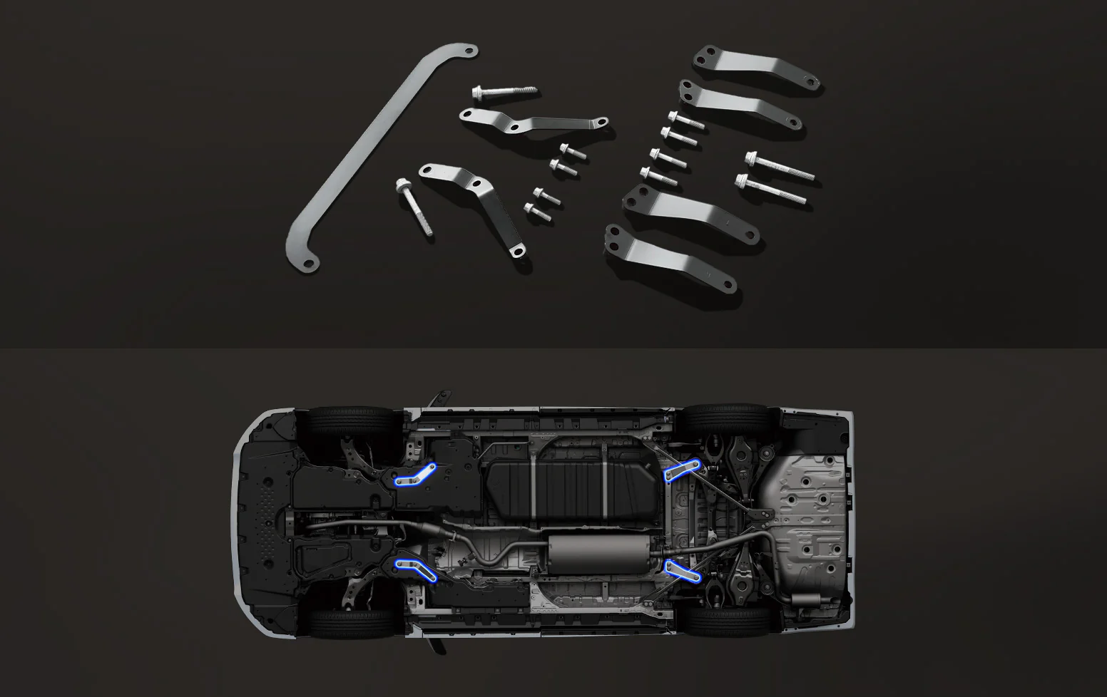 GR 브레이스 세트