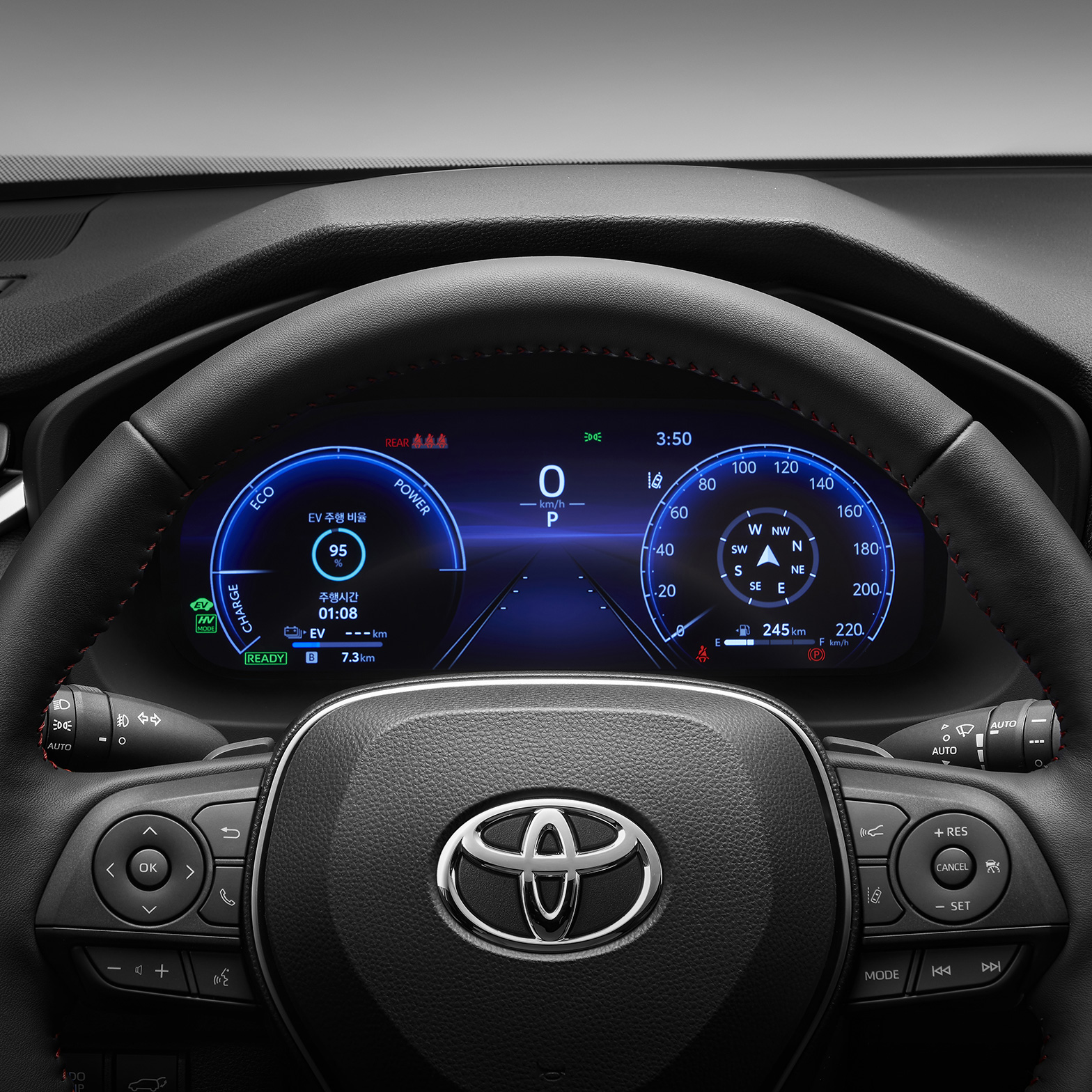 12.3인치 멀티 인포메이션 디스플레이 (MID)